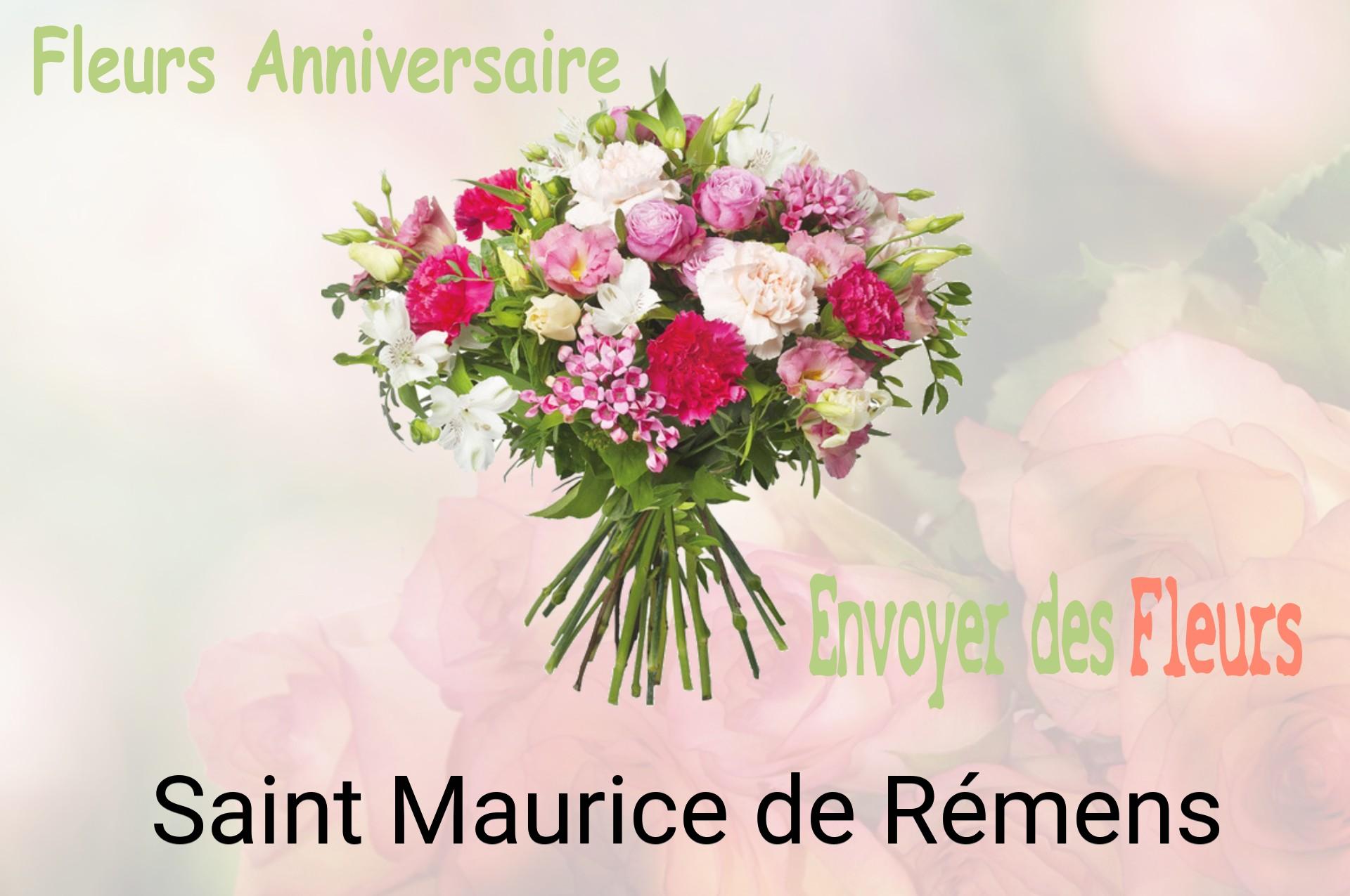 Bouquet de fleurs d’anniversaire livré à Saint-Maurice-de-Rémens