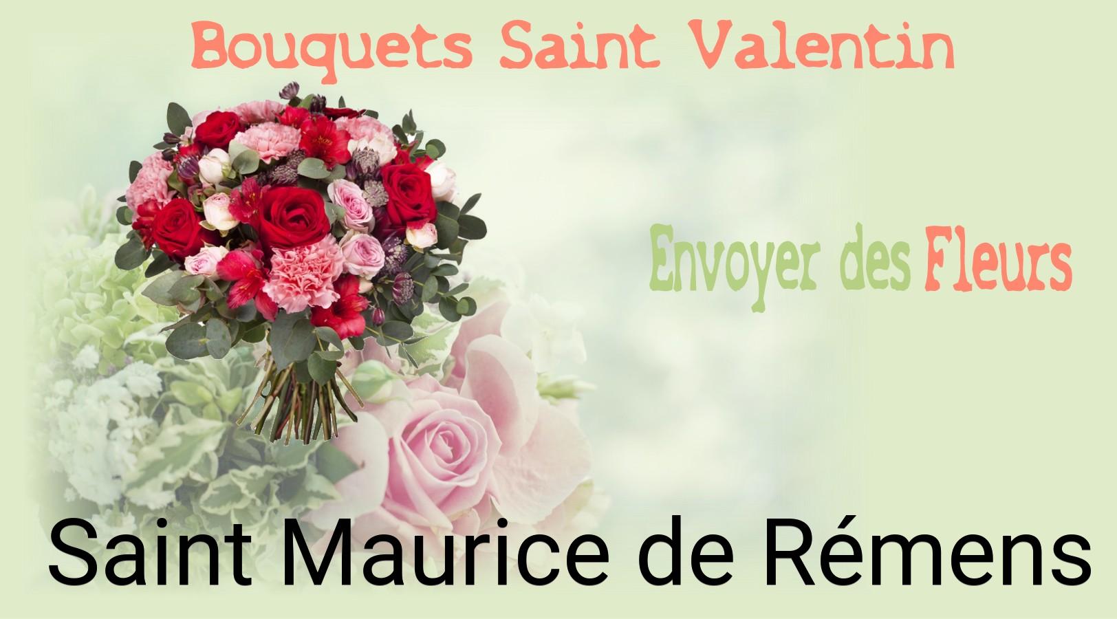 Roses de Saint-Valentin livrées à Saint-Maurice-de-Rémens